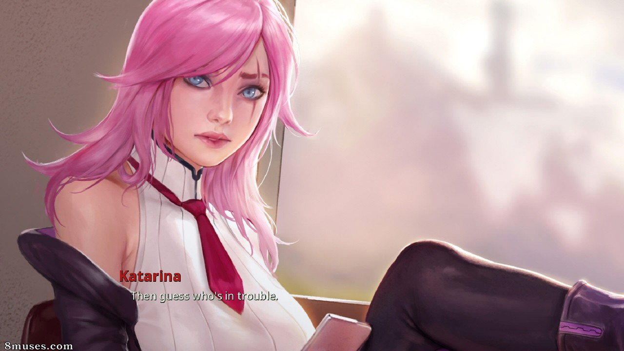 LeagueNTR - Battle Academia Katarina - 001_Story_Illustration - Page 11