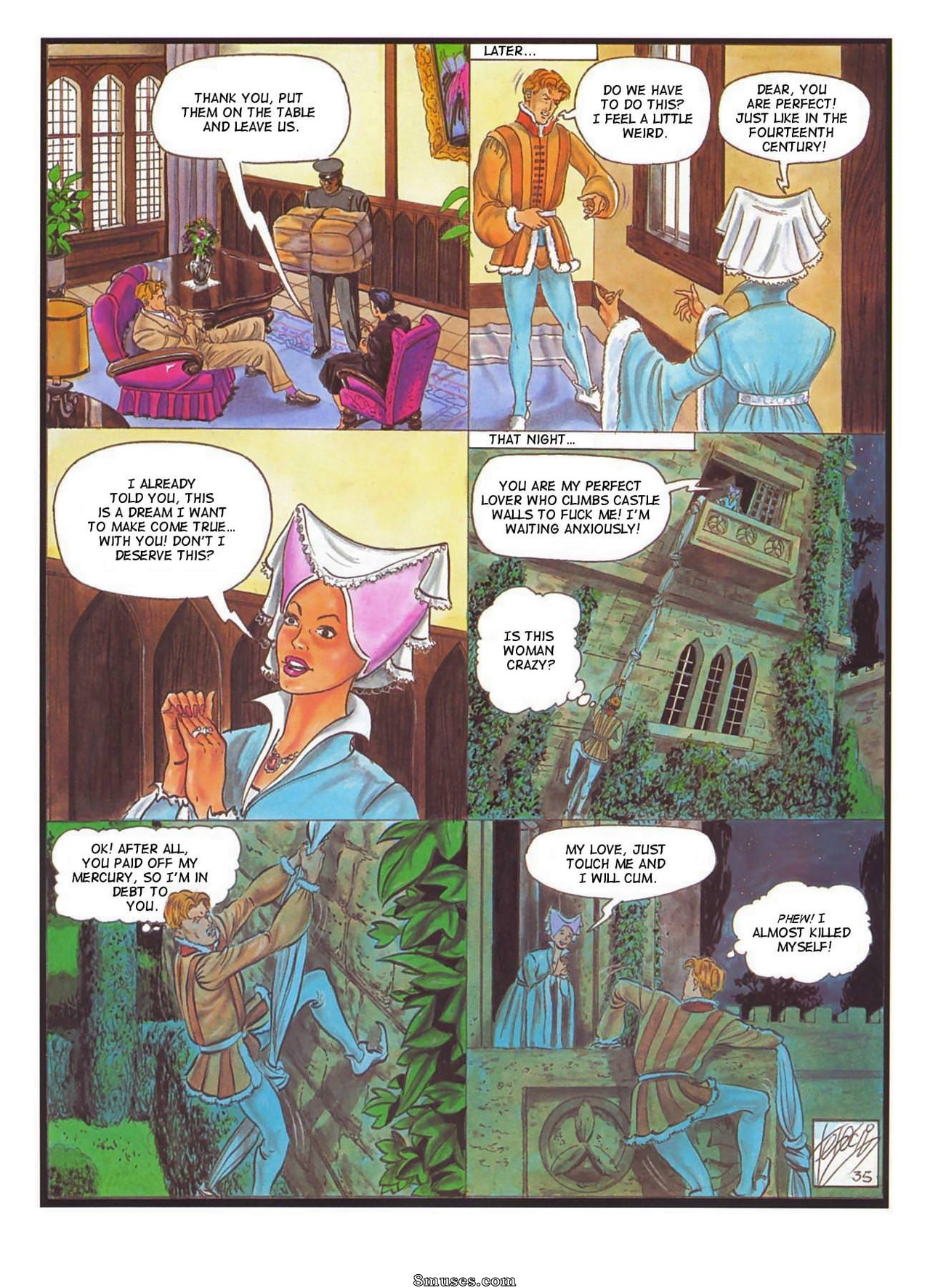 Ferocius Comics - Harém - Página 36