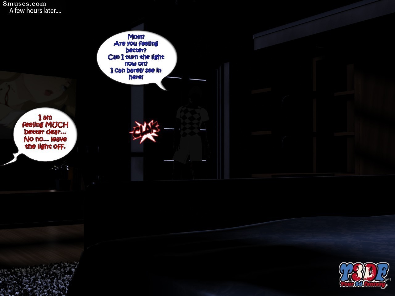Y3DF - Your3DFantasy.com Comics - Parasites of Evil 2 - Page 1