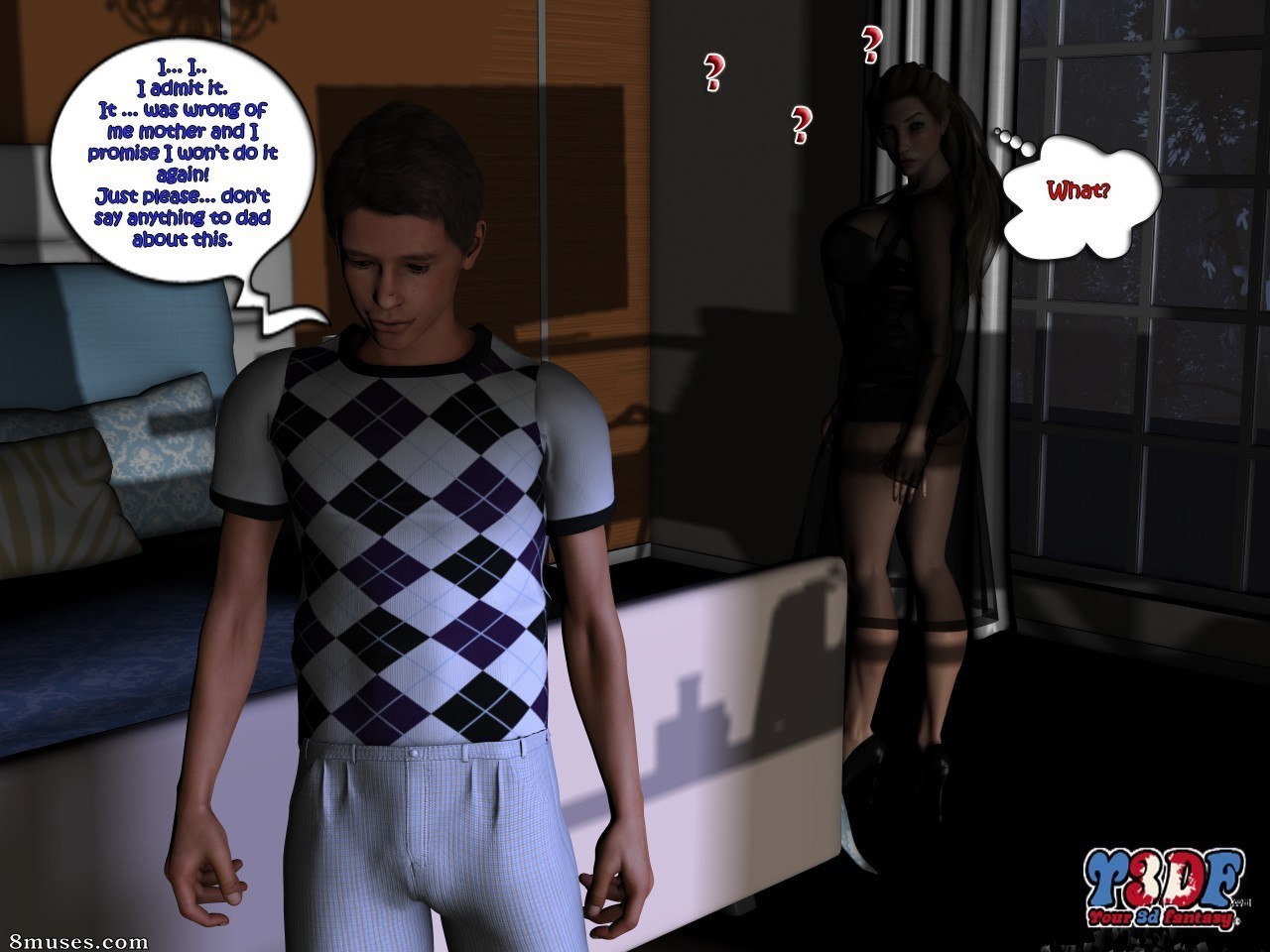 Y3DF - Your3DFantasy.com Comics - Parasites of Evil 2 - Page 5