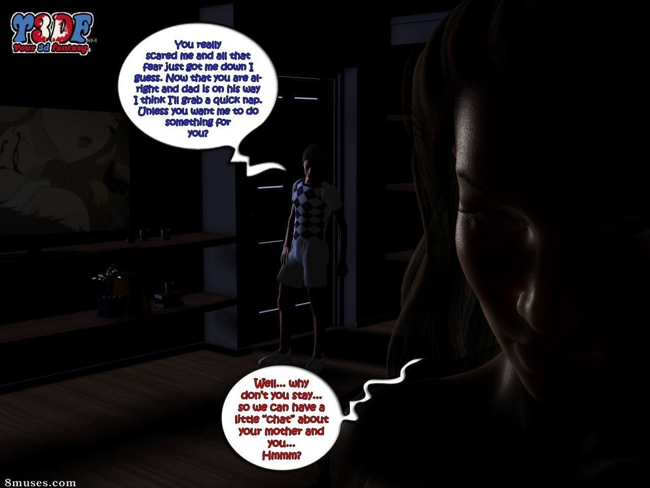 Y3DF - Your3DFantasy.com Comics - Parasitas do mal 2 - Página 3