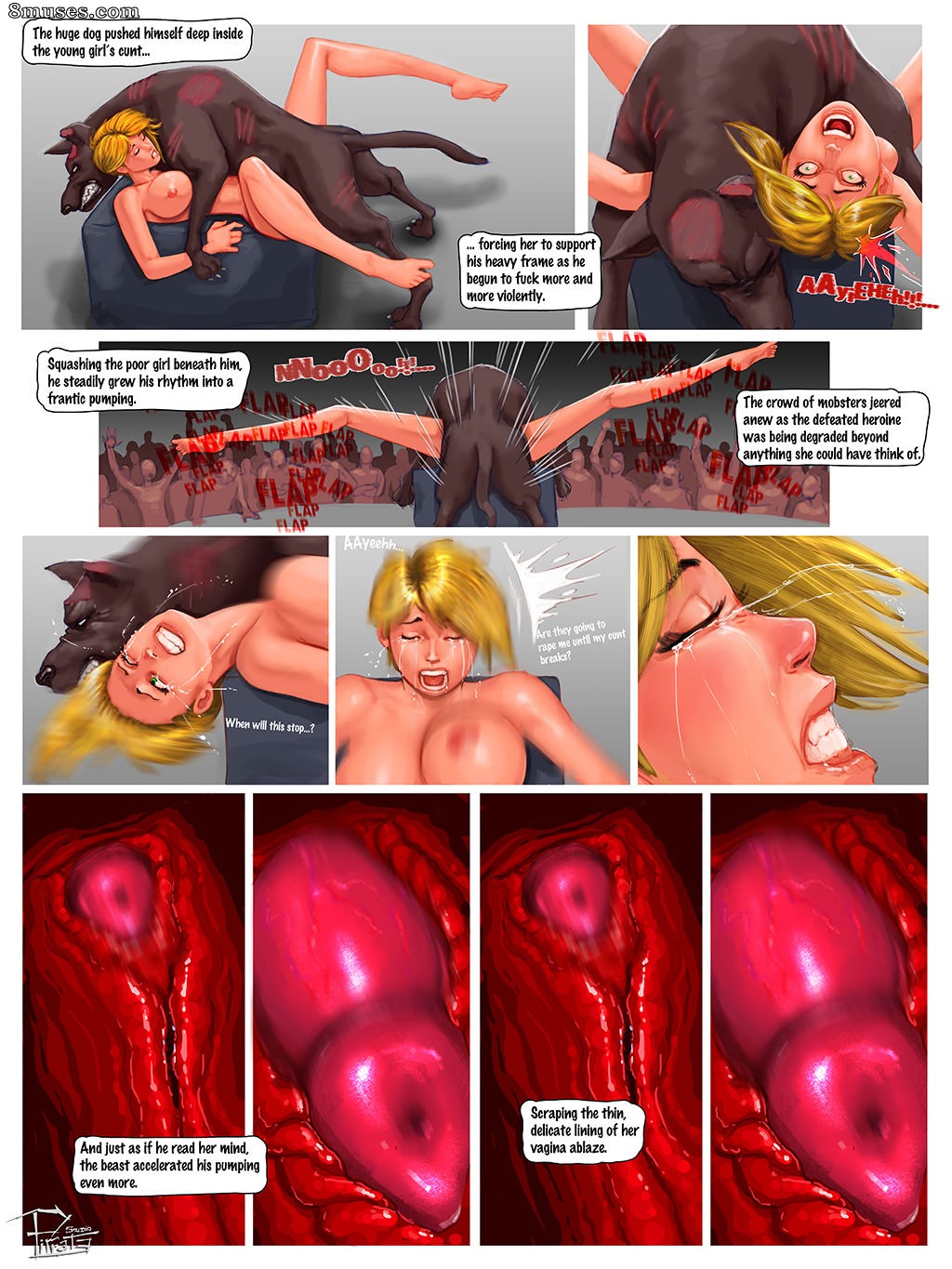 Comics - Superheroine in Peril - Page 11