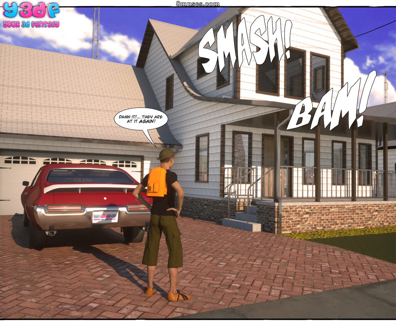 Y3DF - Your3DFantasy.com Comics - Algo me está molestando - Página 2