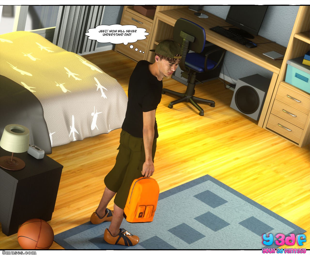 Y3DF - Your3DFantasy.com Comics - Algo me está molestando - Página 10