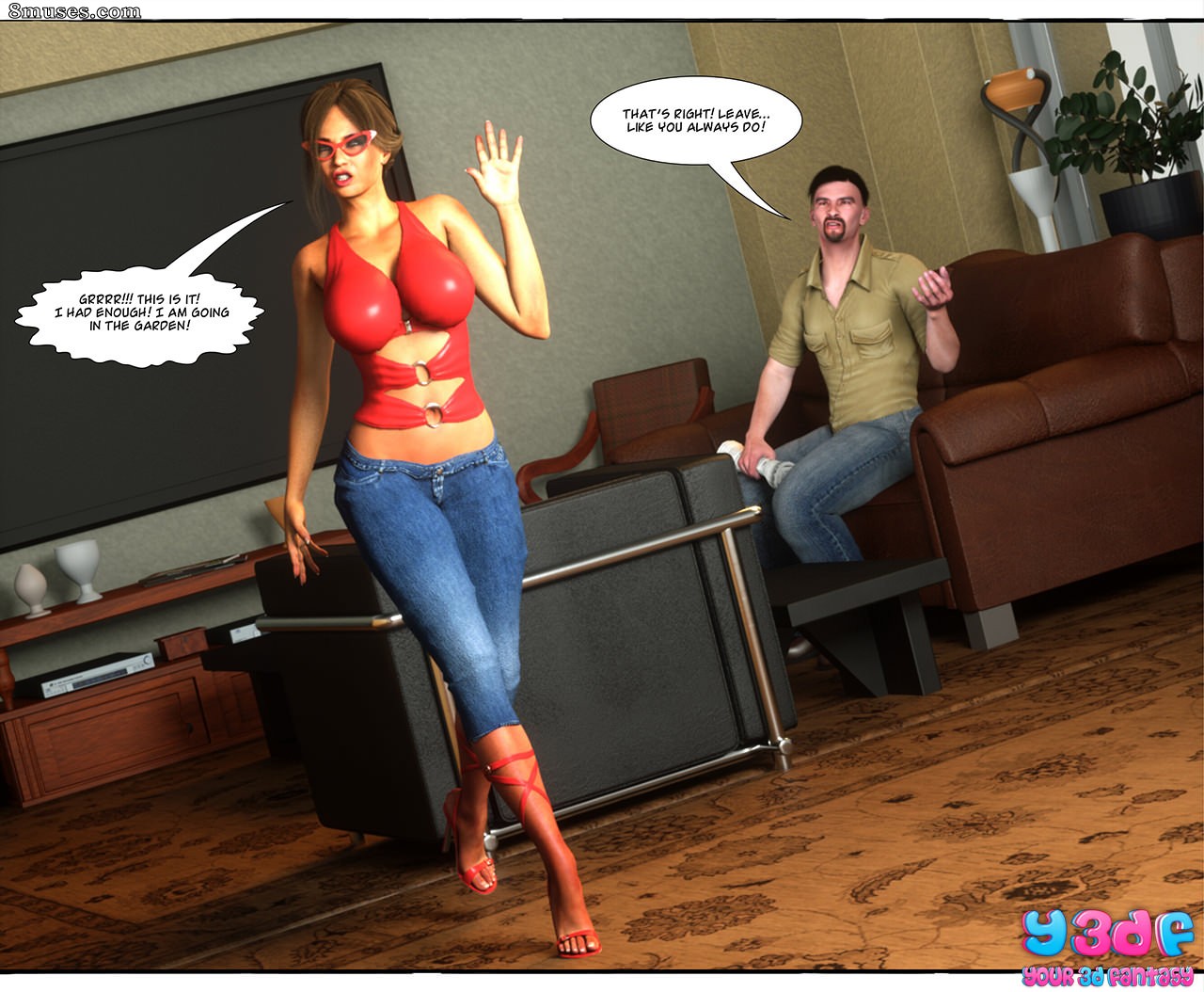 Y3DF - Your3DFantasy.com Comics - Quelque chose me dérange - Page 9
