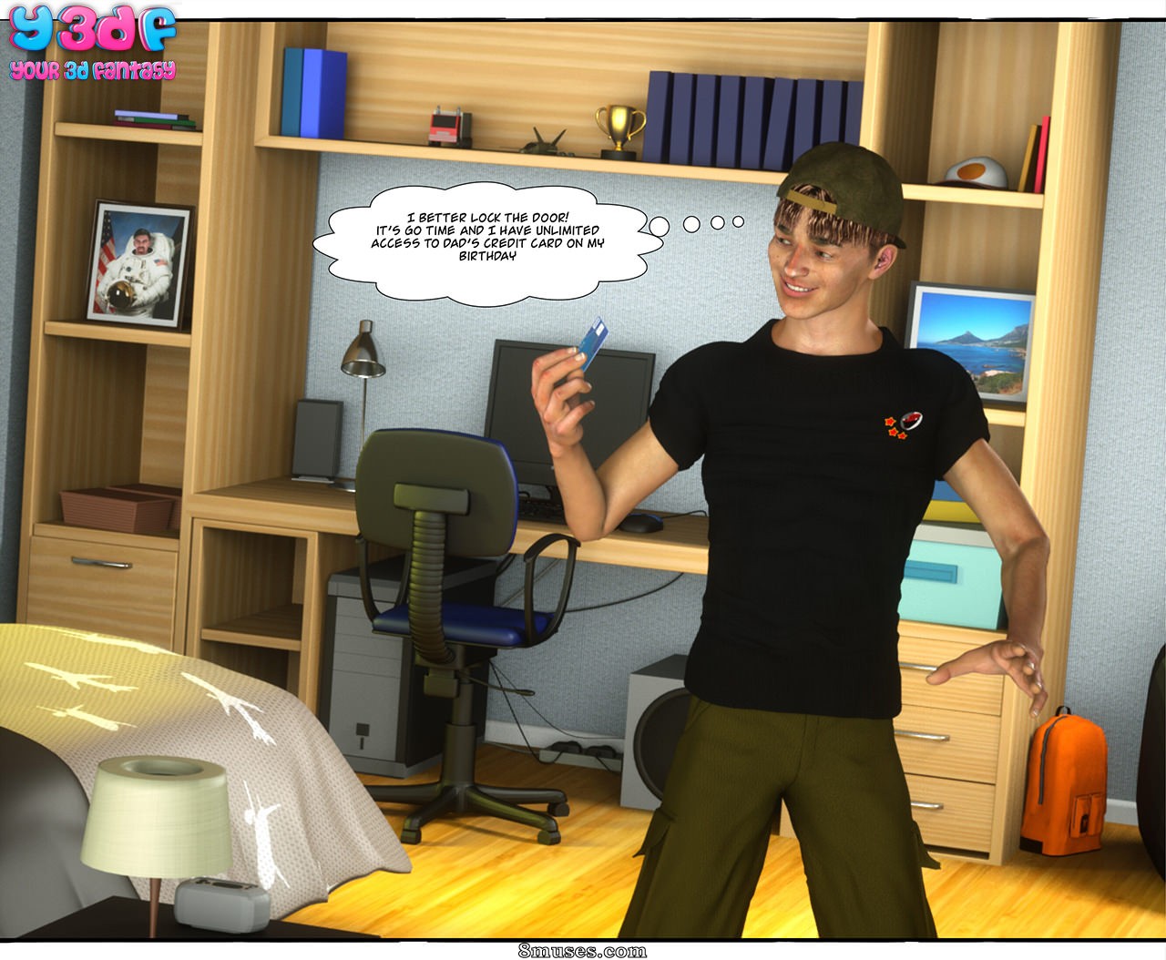 Y3DF - Your3DFantasy.com Comics - Algo me está molestando - Página 12