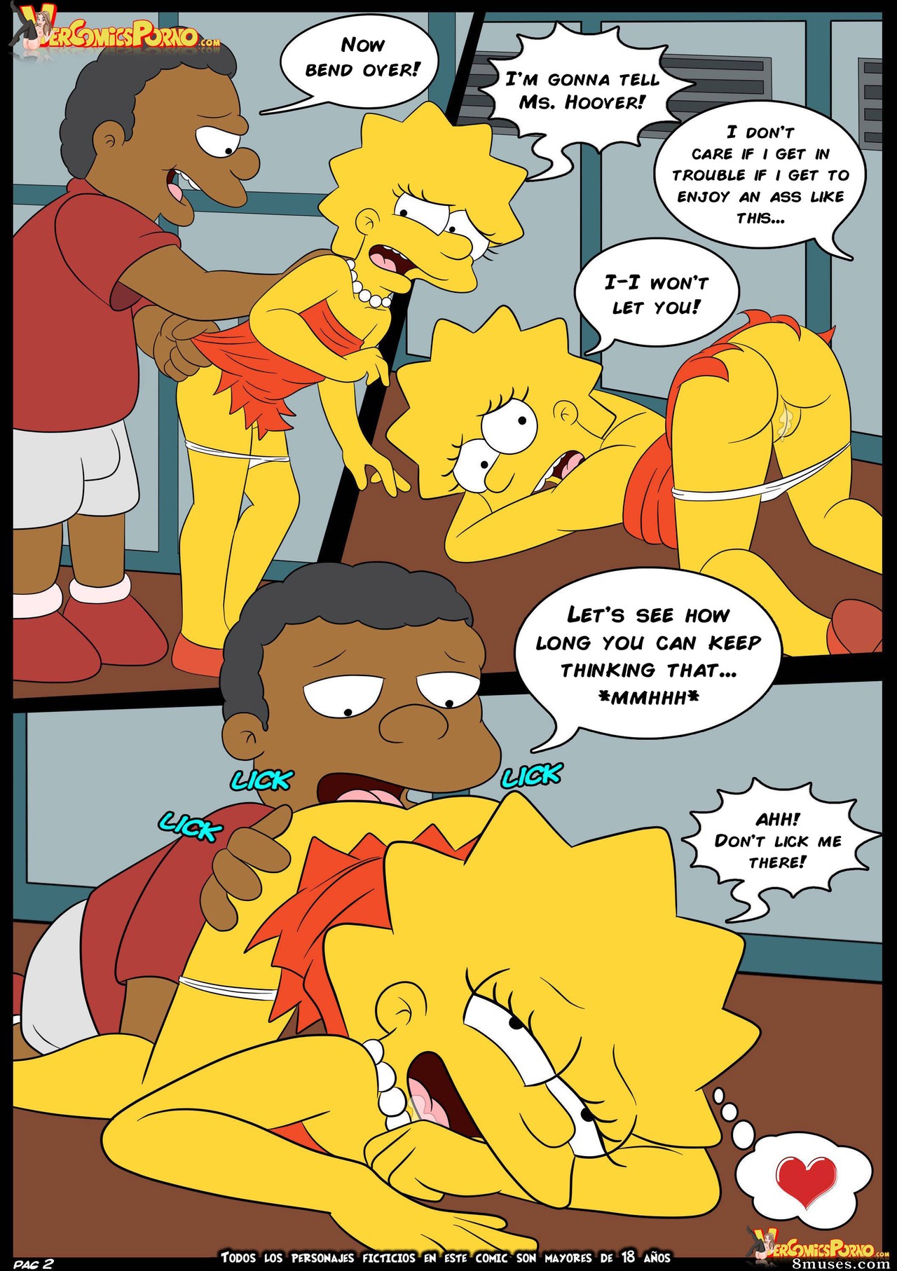 Croc Comics - Os Simpsons - Amor pelo valentão - Página 3