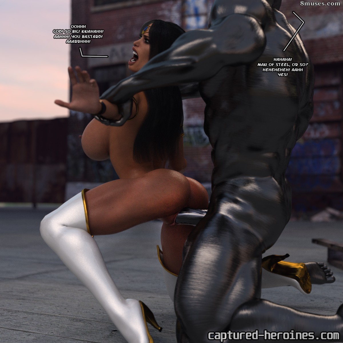 Captured-Heroines Comics - Lady Libertad - Pelea en el callejón negro - Página 16
