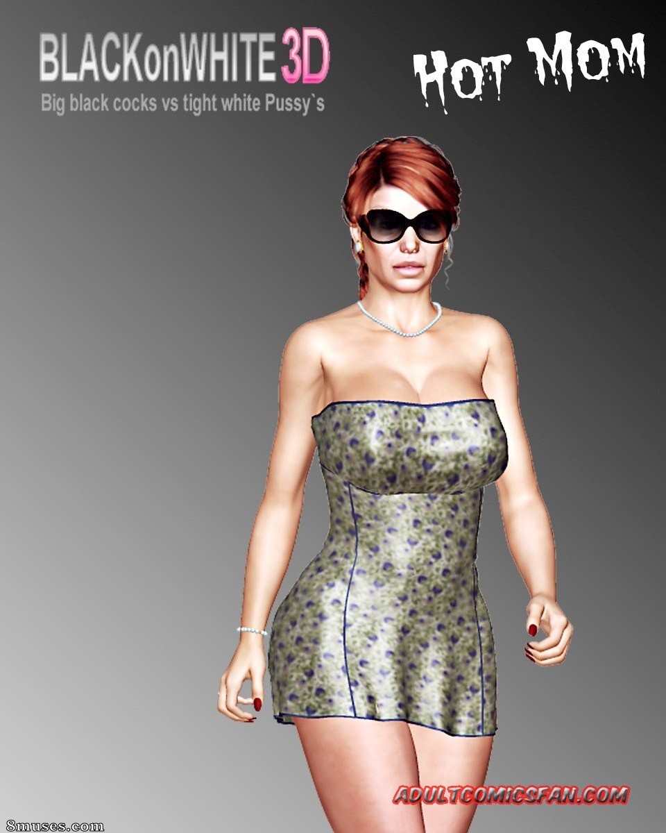 BlackonWhite3D - Hot Mom - Page 1
