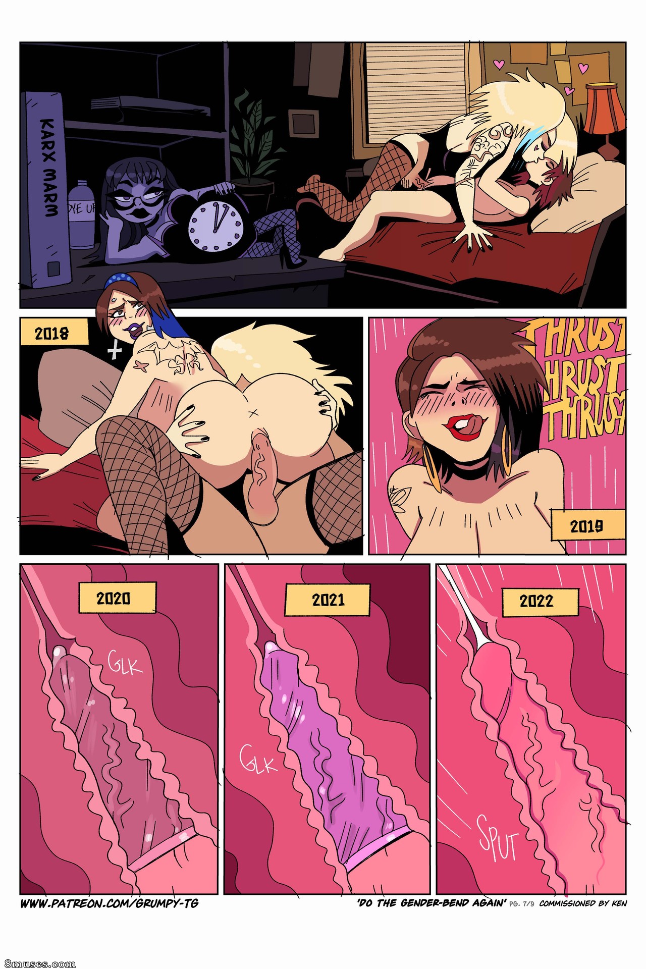 Grumpy-TG - Faça a troca de gênero novamente - Página 8
