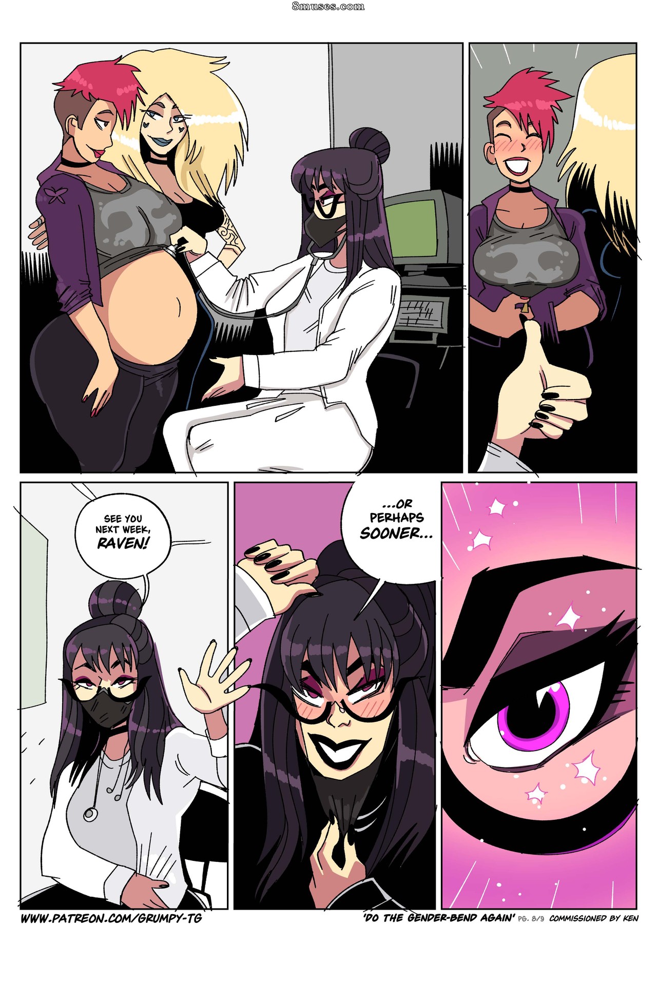Grumpy-TG - Faça a troca de gênero novamente - Página 9