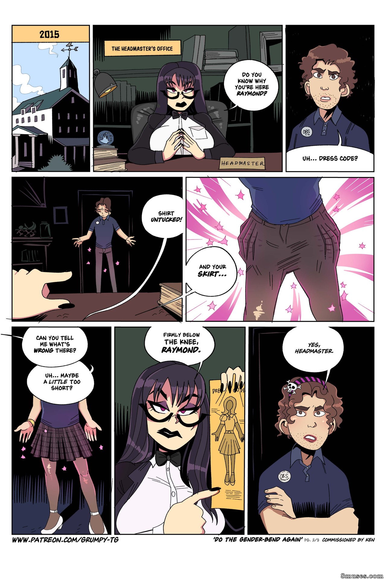 Grumpy-TG - Faça a troca de gênero novamente - Página 3