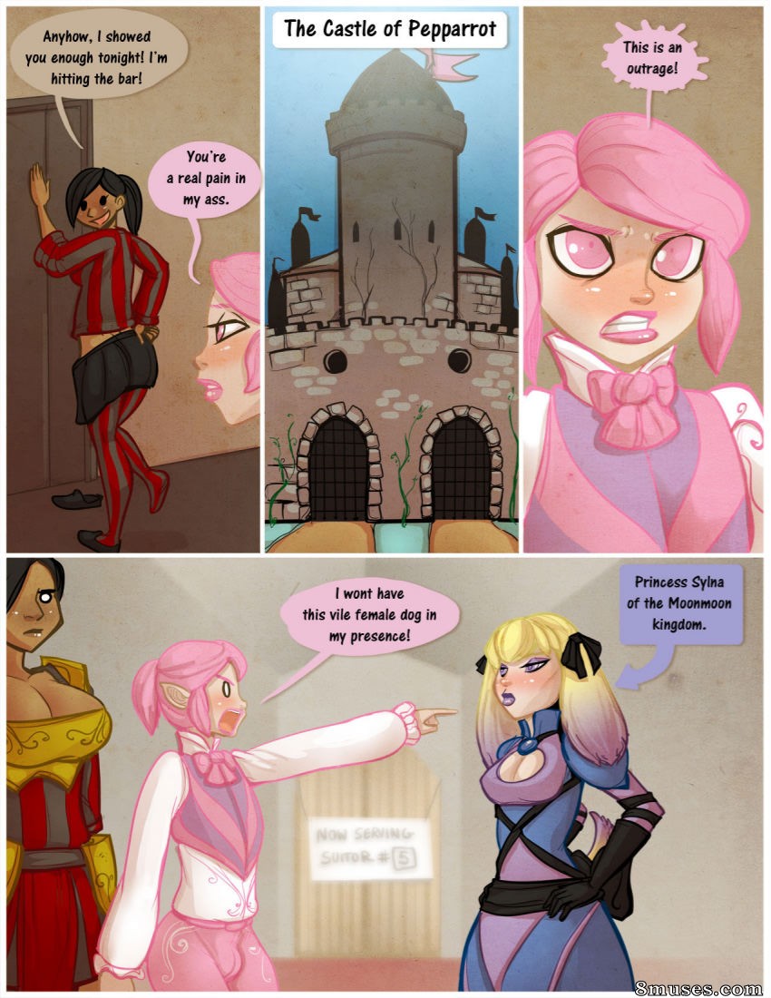 Shia Comics - Princess Pippa and The Pounding Puppy - Page 7