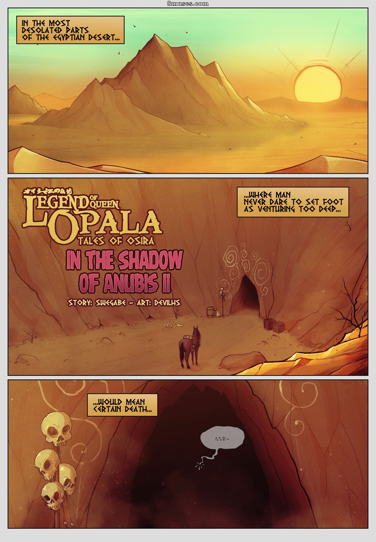 In the Shadow of Anubis - Issue 2 - Page 2
