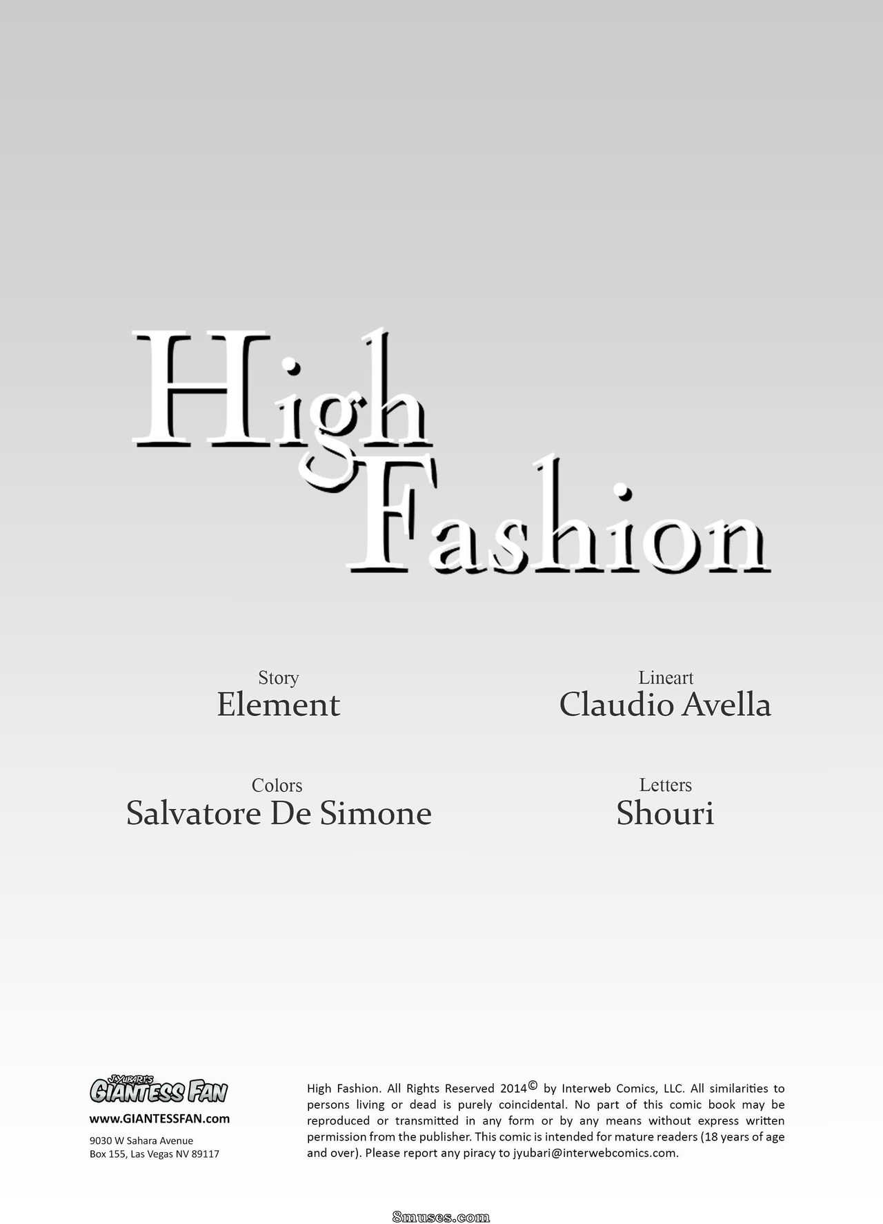 High Fashion - Issue 1 - Page 2