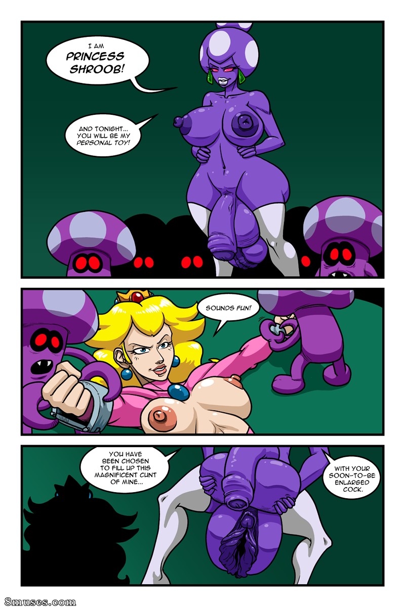 Doomington Comics - Peach vs the Shroobs - Page 3