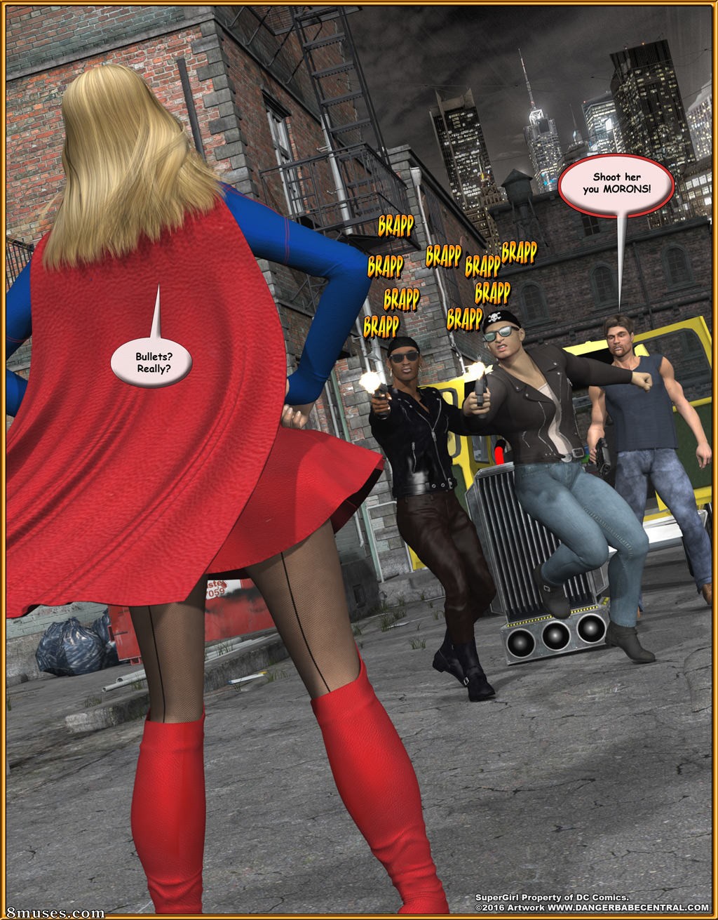3D - Supergirl - The Heist - Page 4
