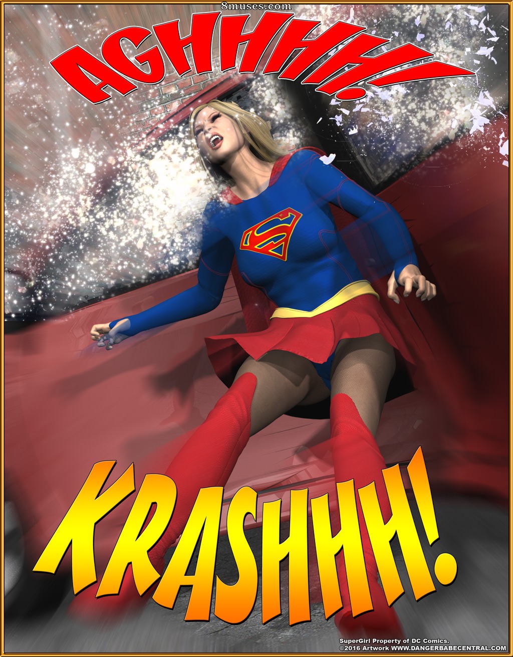 3D - Supergirl - The Heist - Page 9