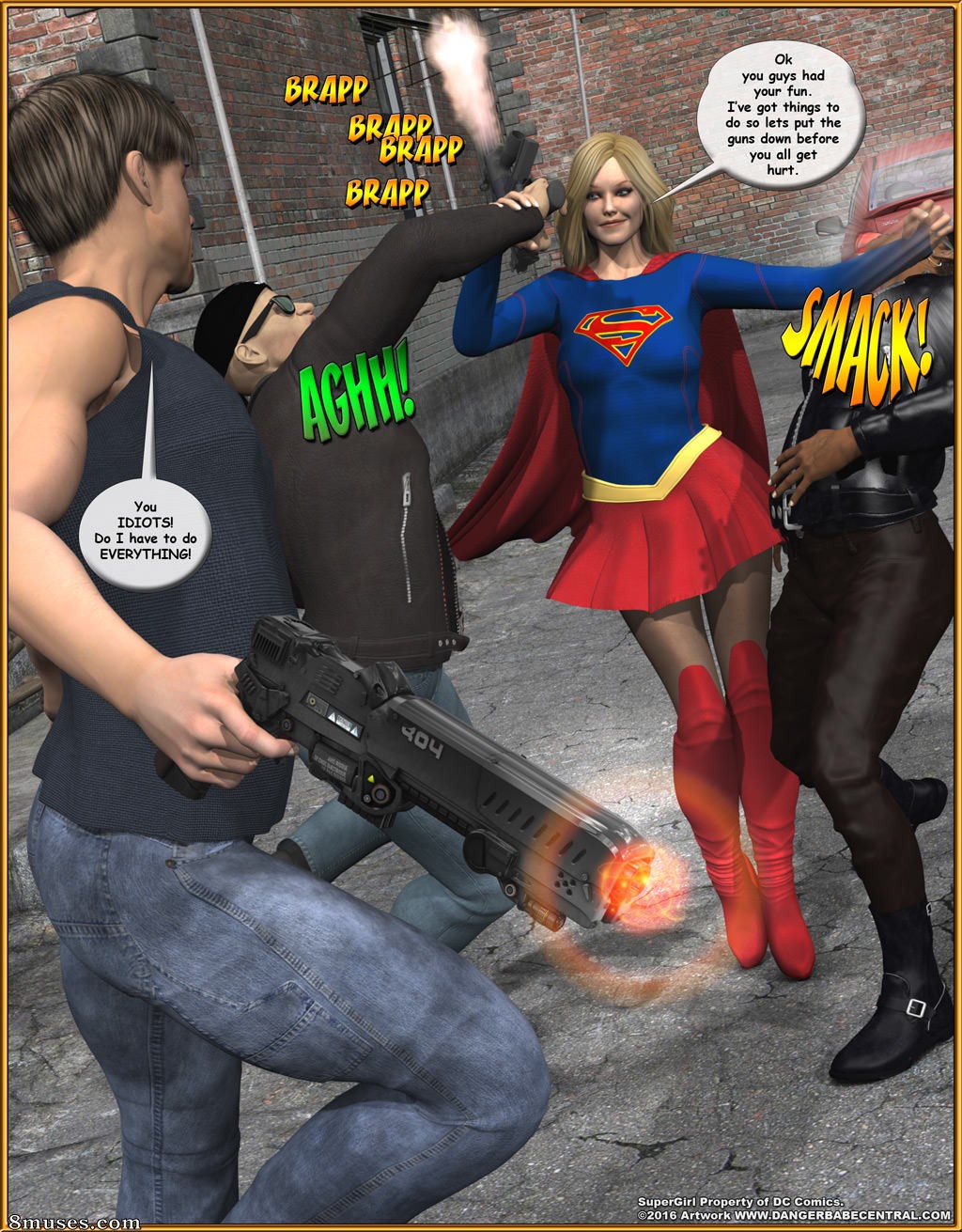 3D - Supergirl - The Heist - Page 7