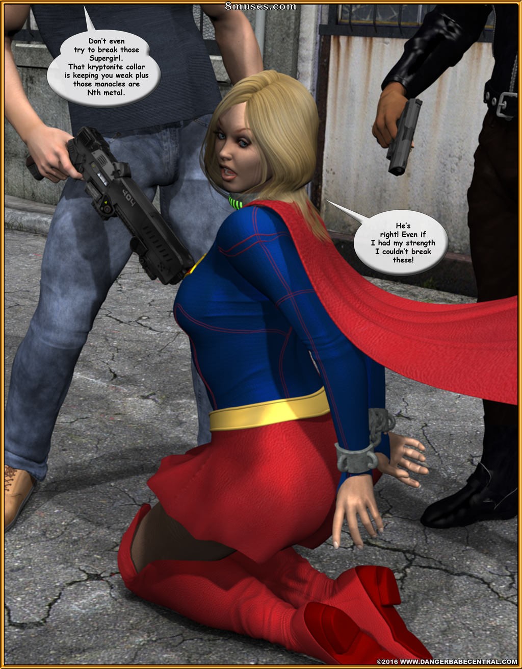 3D - Supergirl - The Heist - Page 17