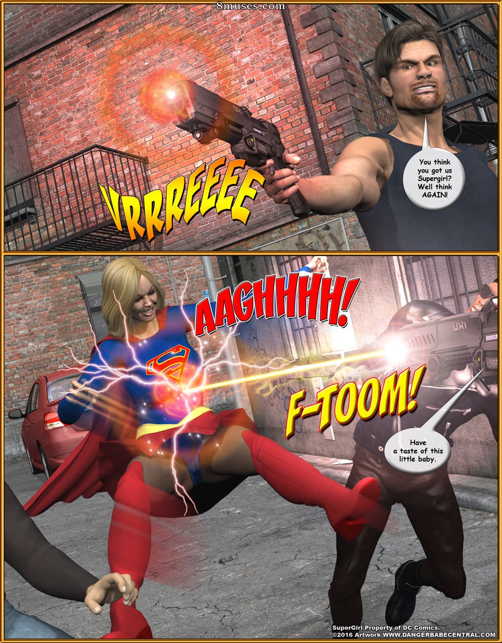 3D - Supergirl - The Heist - Page 8