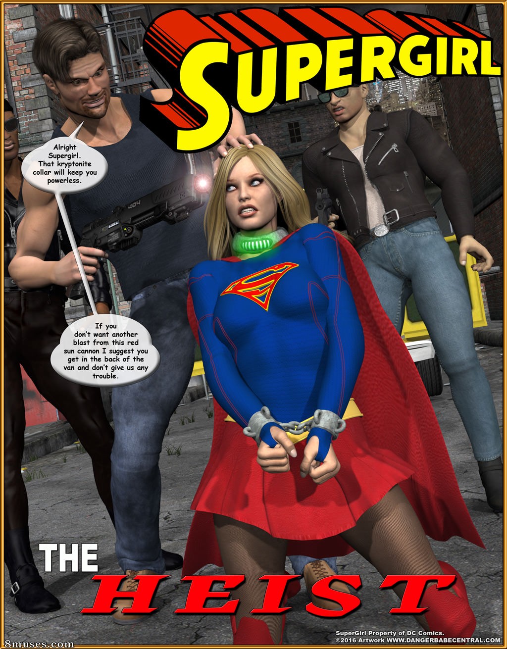 3D - Supergirl - The Heist - Page 1