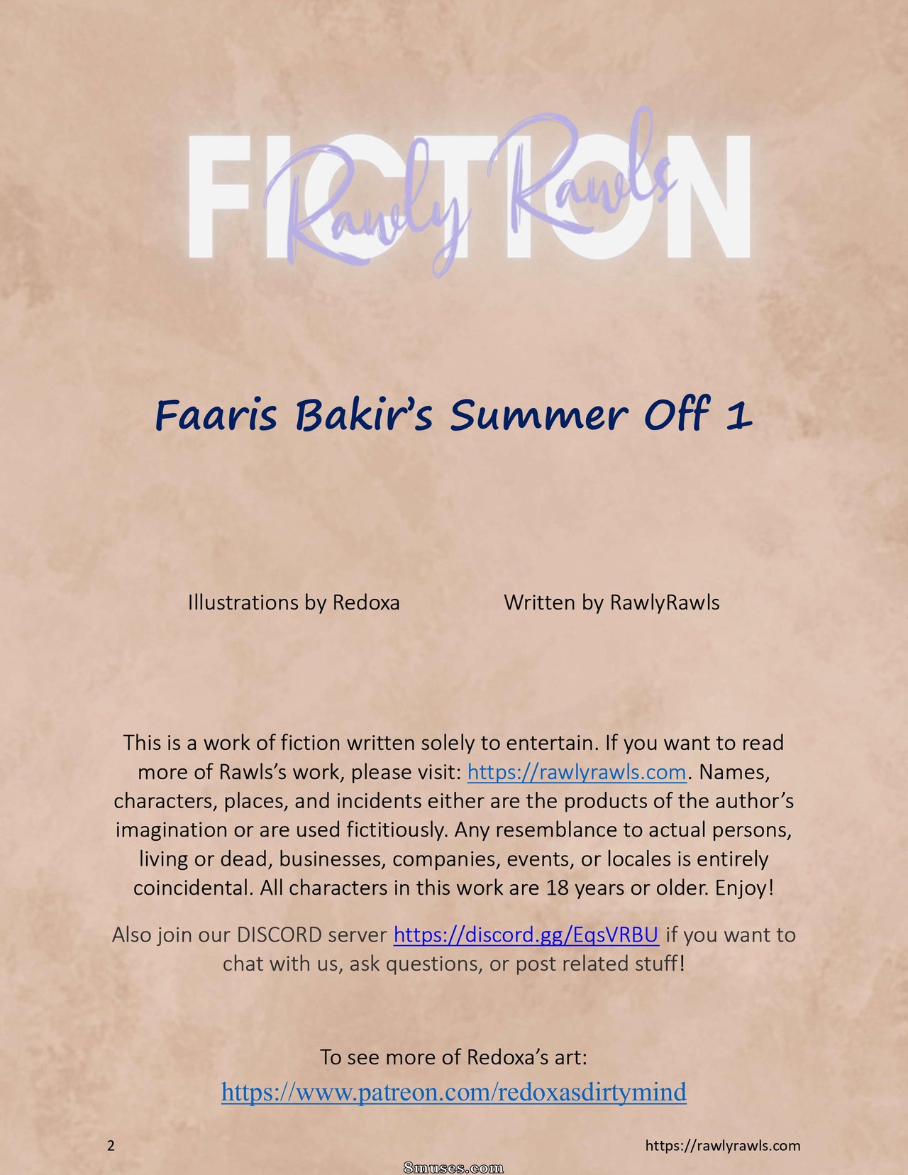 Faaris Bakir's Summer Off - Issue 1 - Page 2