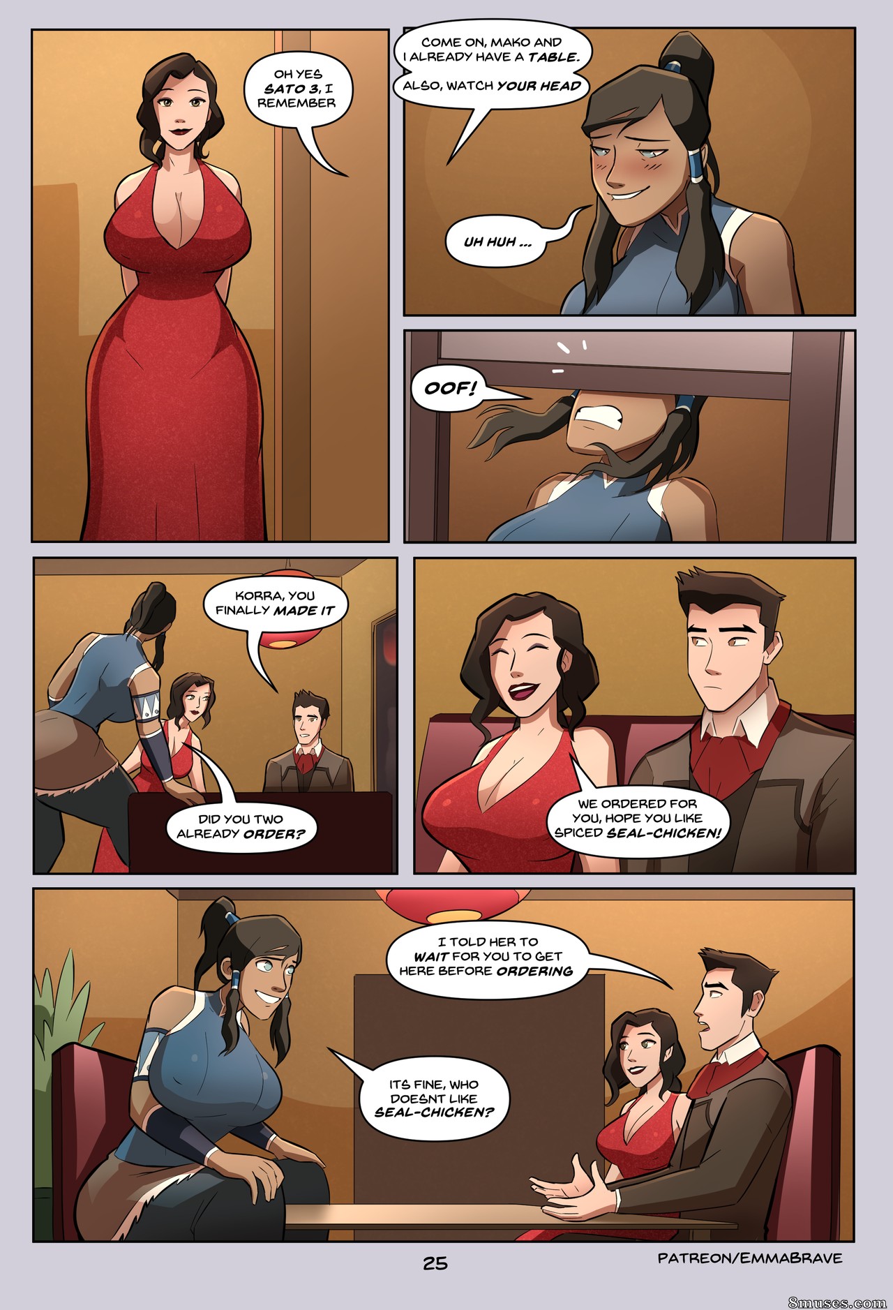 Page 26 | Emmabrave-Comics/Korra/Book-One | 8muses - Sex Comics