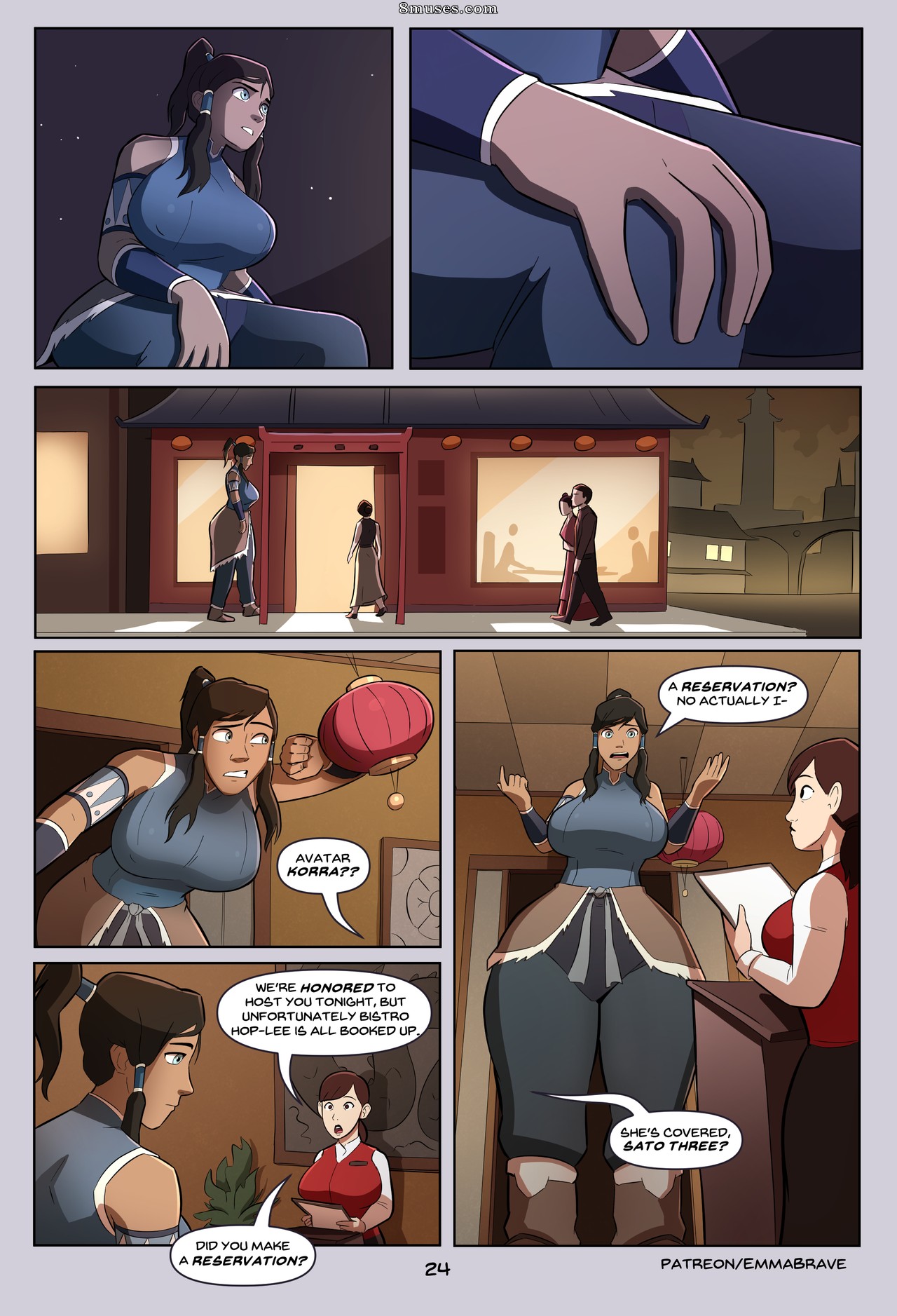 Page 25 | Emmabrave-Comics/Korra/Book-One | 8muses - Sex Comics