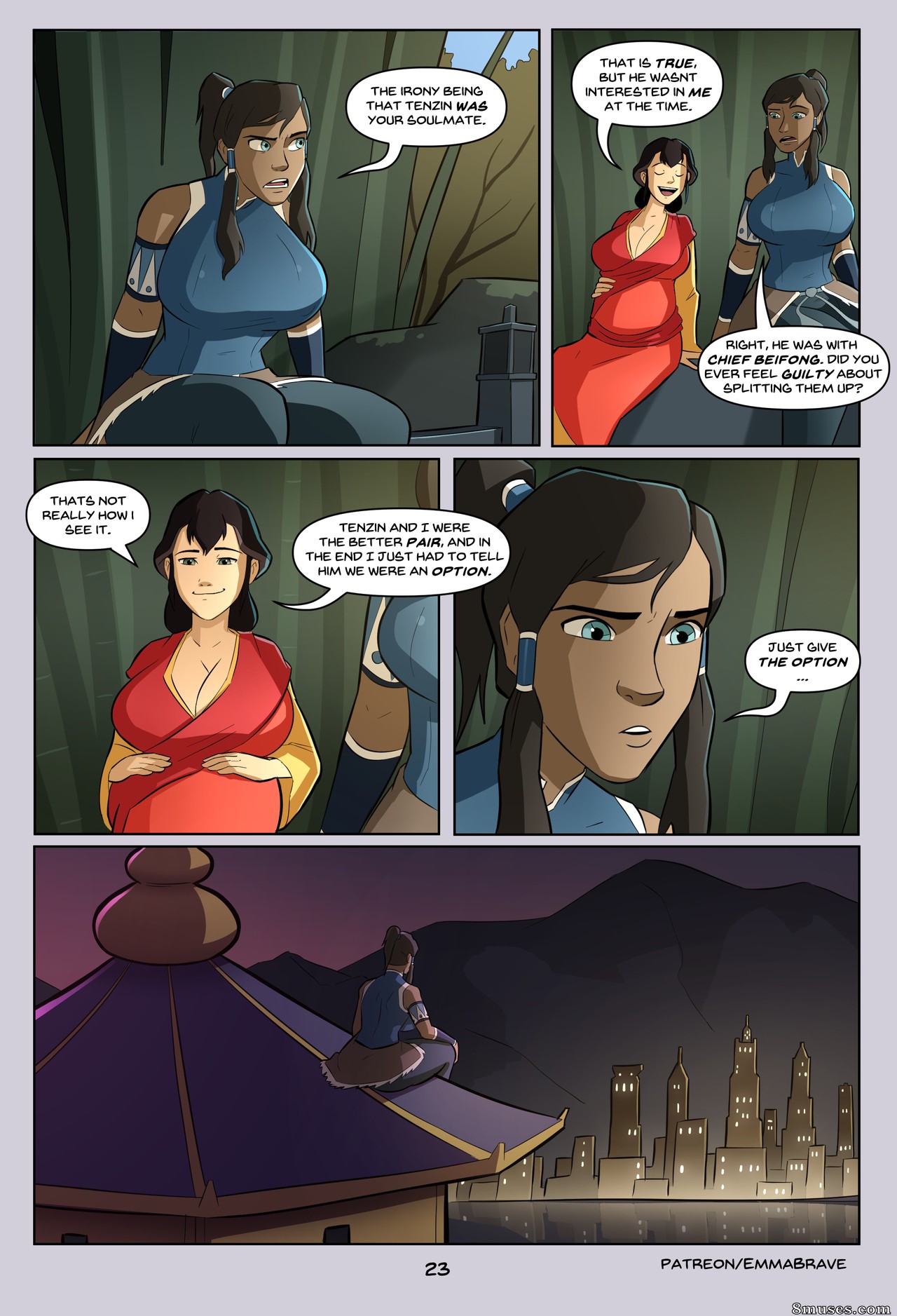 Page 24 | Emmabrave-Comics/Korra/Book-One | 8muses - Sex Comics