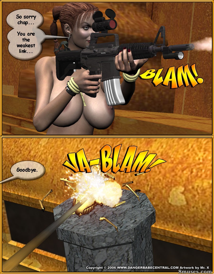 3D - Sara Kraft and Kim Li in Curse of the Gold Spider - Page 180
