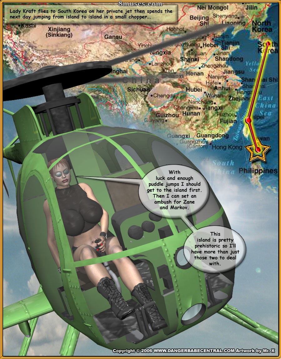 3D - Sara Kraft and Kim Li in Curse of the Gold Spider - Page 58