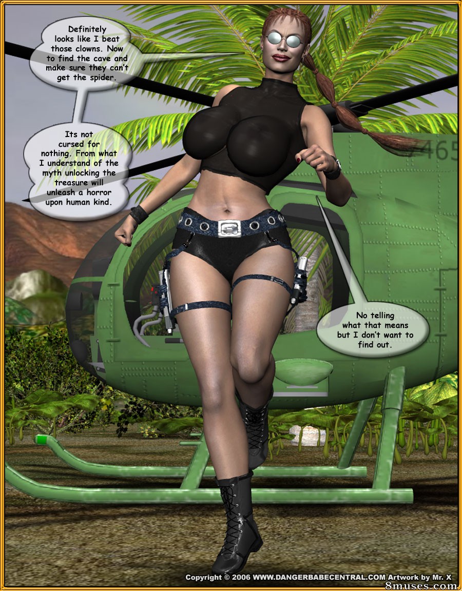 3D - Sara Kraft and Kim Li in Curse of the Gold Spider - Page 59