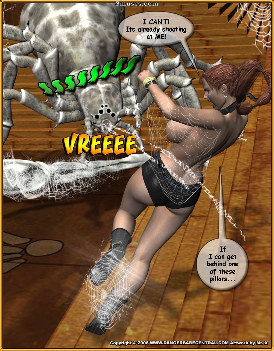 3D - Sara Kraft and Kim Li in Curse of the Gold Spider - Page 137