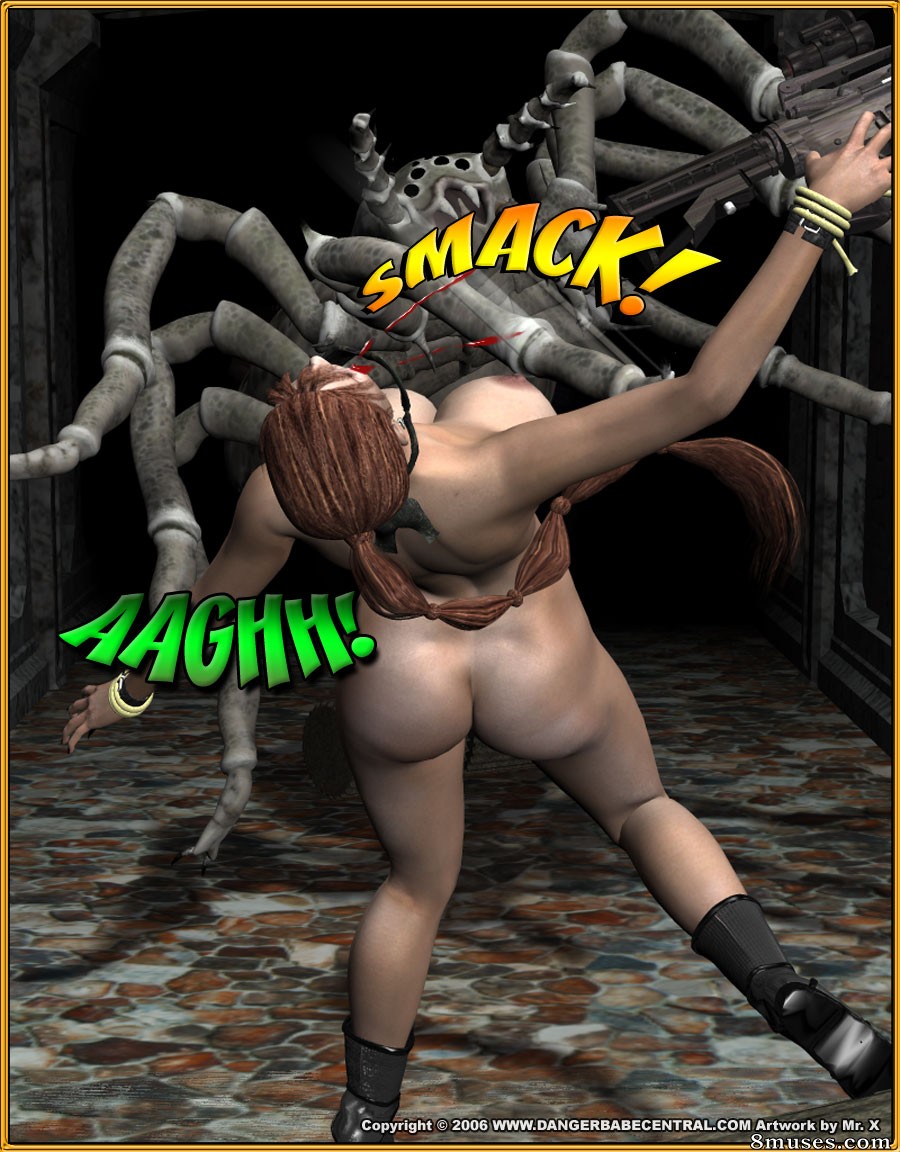 3D - Sara Kraft and Kim Li in Curse of the Gold Spider - Page 166