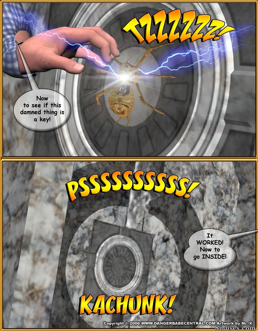 3D - Sara Kraft and Kim Li in Curse of the Gold Spider - Page 105