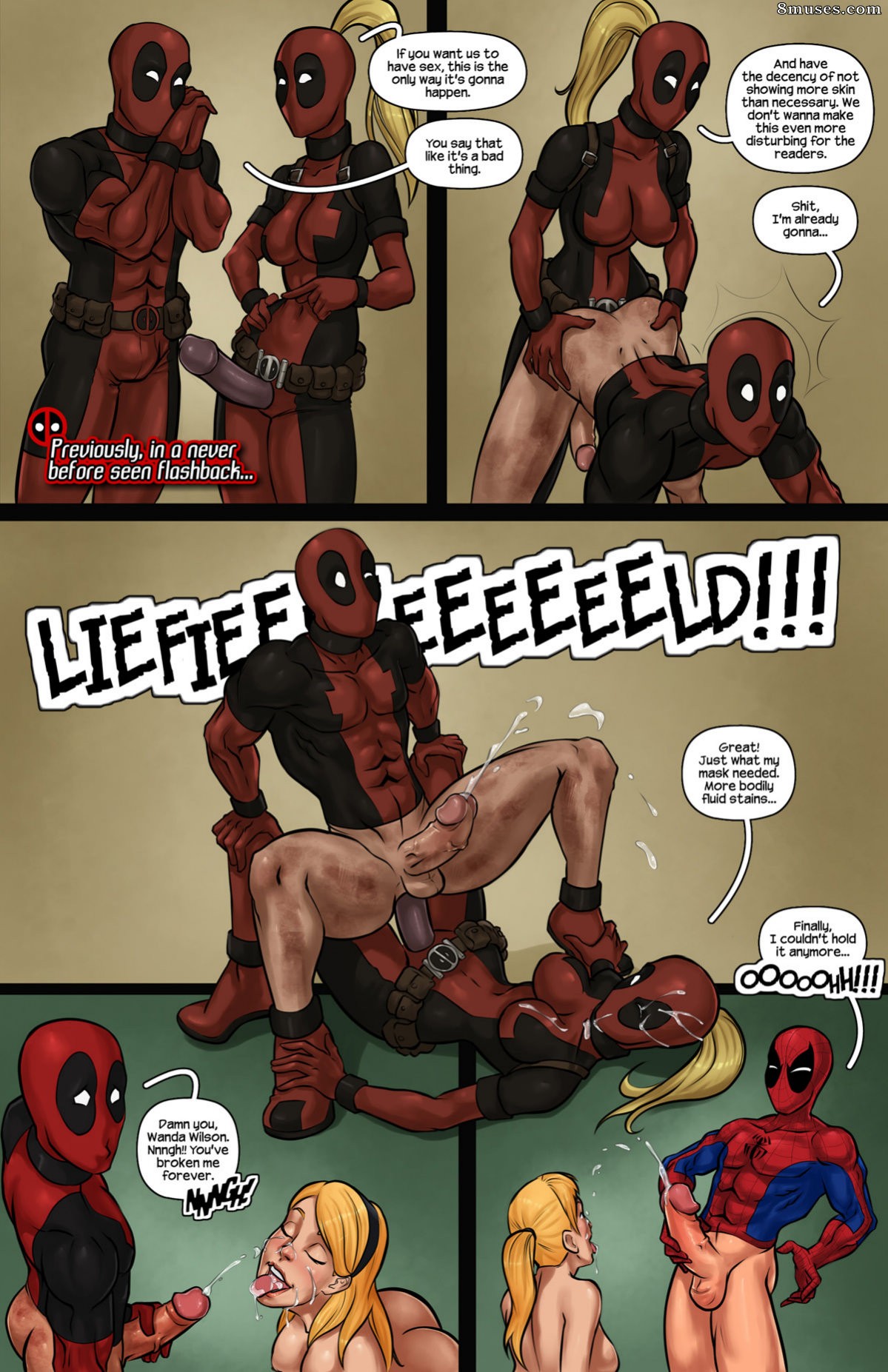 Tracy Scops Comics - Gwen Stacies are the sole property of Deadpool - Page 9