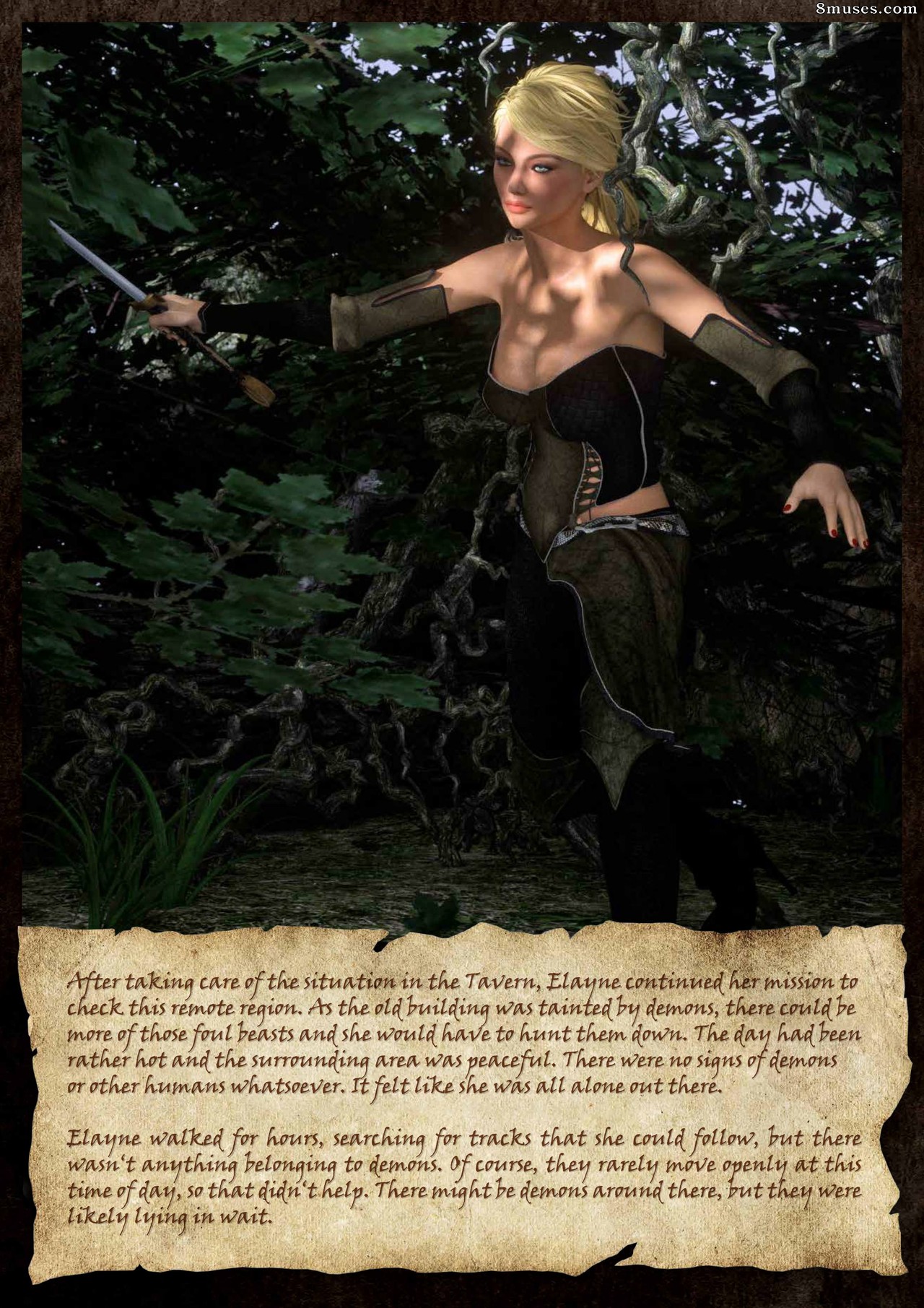 Knight Elayne - Dark Eyes in the Forest - story - Page 2
