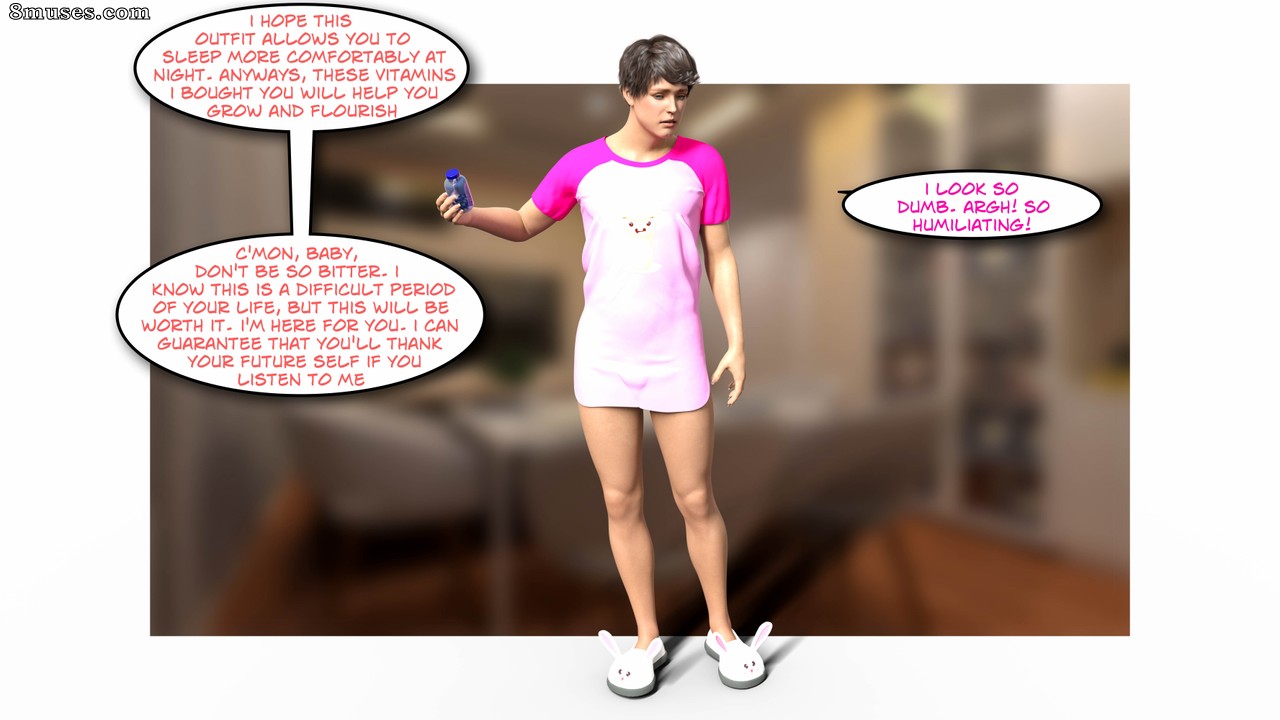LovelyTGCaptions - Minha mãe me feminizou - Página 11