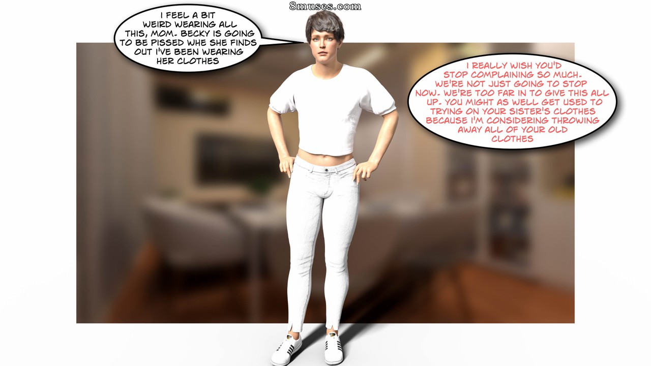 LovelyTGCaptions - Minha mãe me feminizou - Página 4
