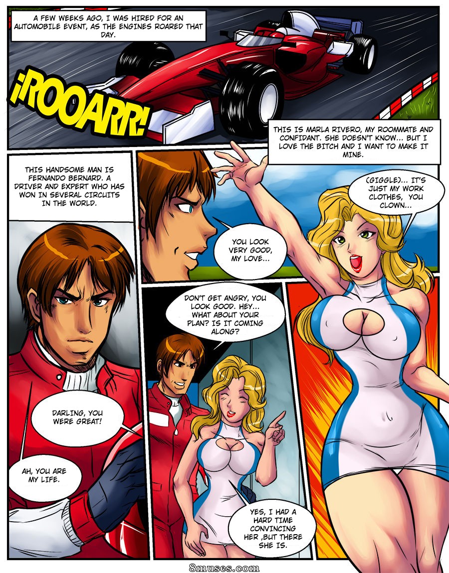 Travestis Mexico Comics - Cogida a la carrera - Page 2