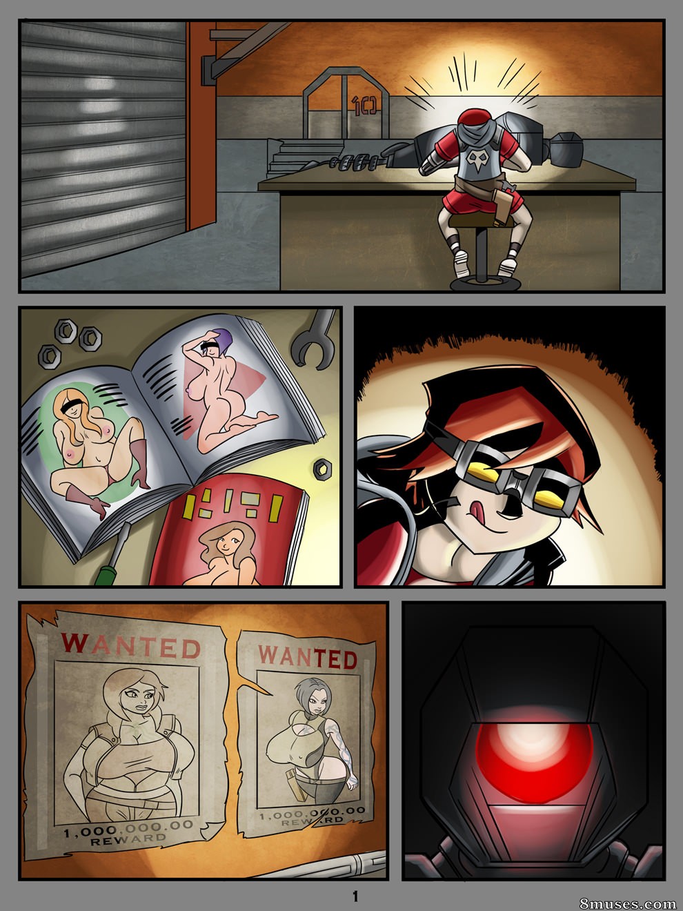 Glassfish Comics - Borderlands - Página 1