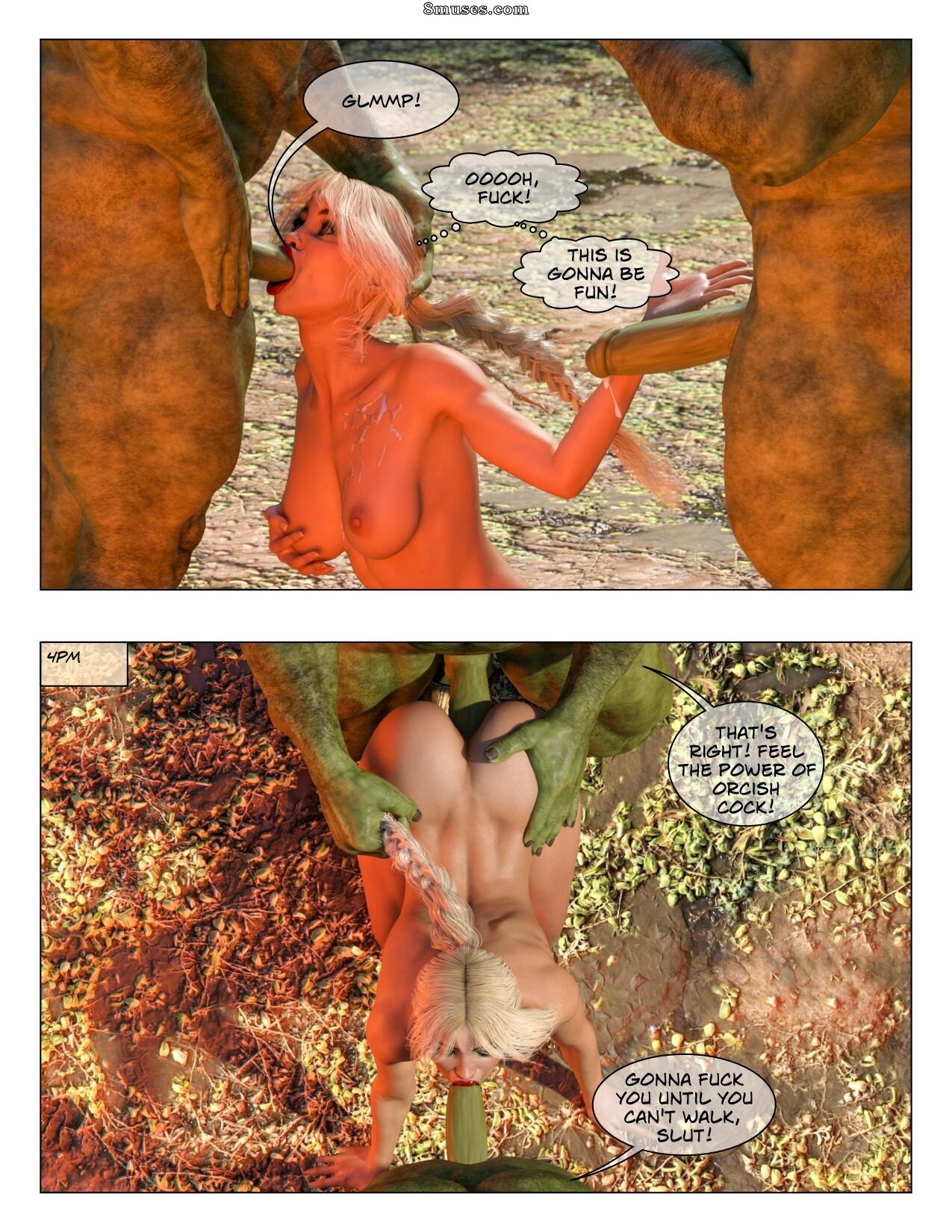 KomradeErotika - The Young Adventurer Vol 1 - Sammy and the Orcs - Page 6