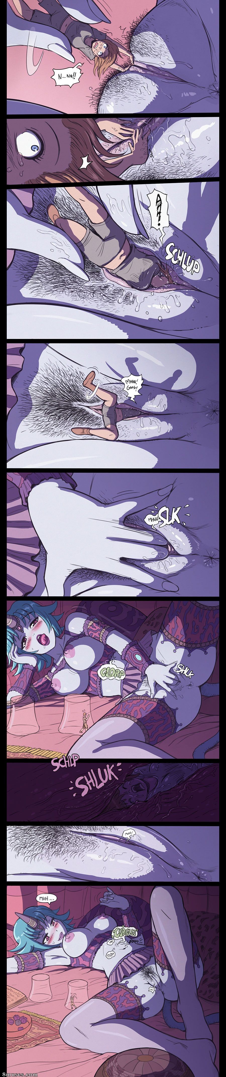Karbo Comics - Un viaje al interior de lady Meralimexia - Página 6