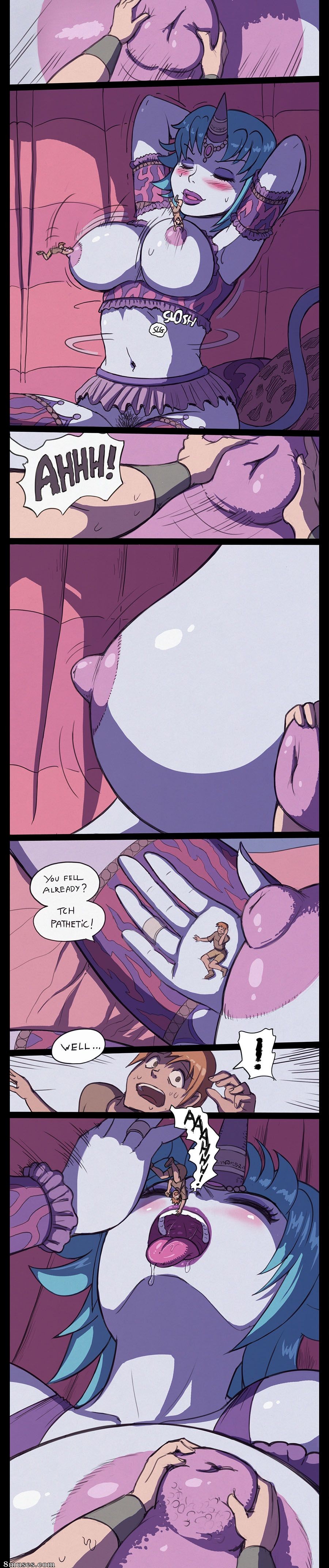 Karbo Comics - Uma viagem dentro da lady Meralimexia - Página 9