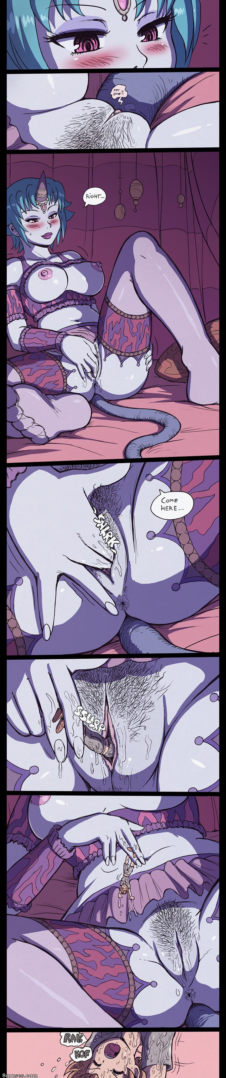 Karbo Comics - Un viaje al interior de lady Meralimexia - Página 13