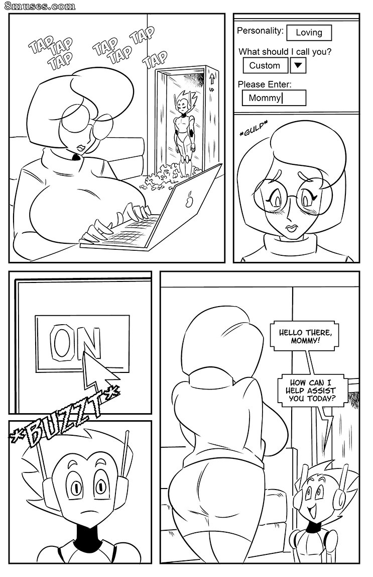 Glassfish Comics - Smolbot - Page 1