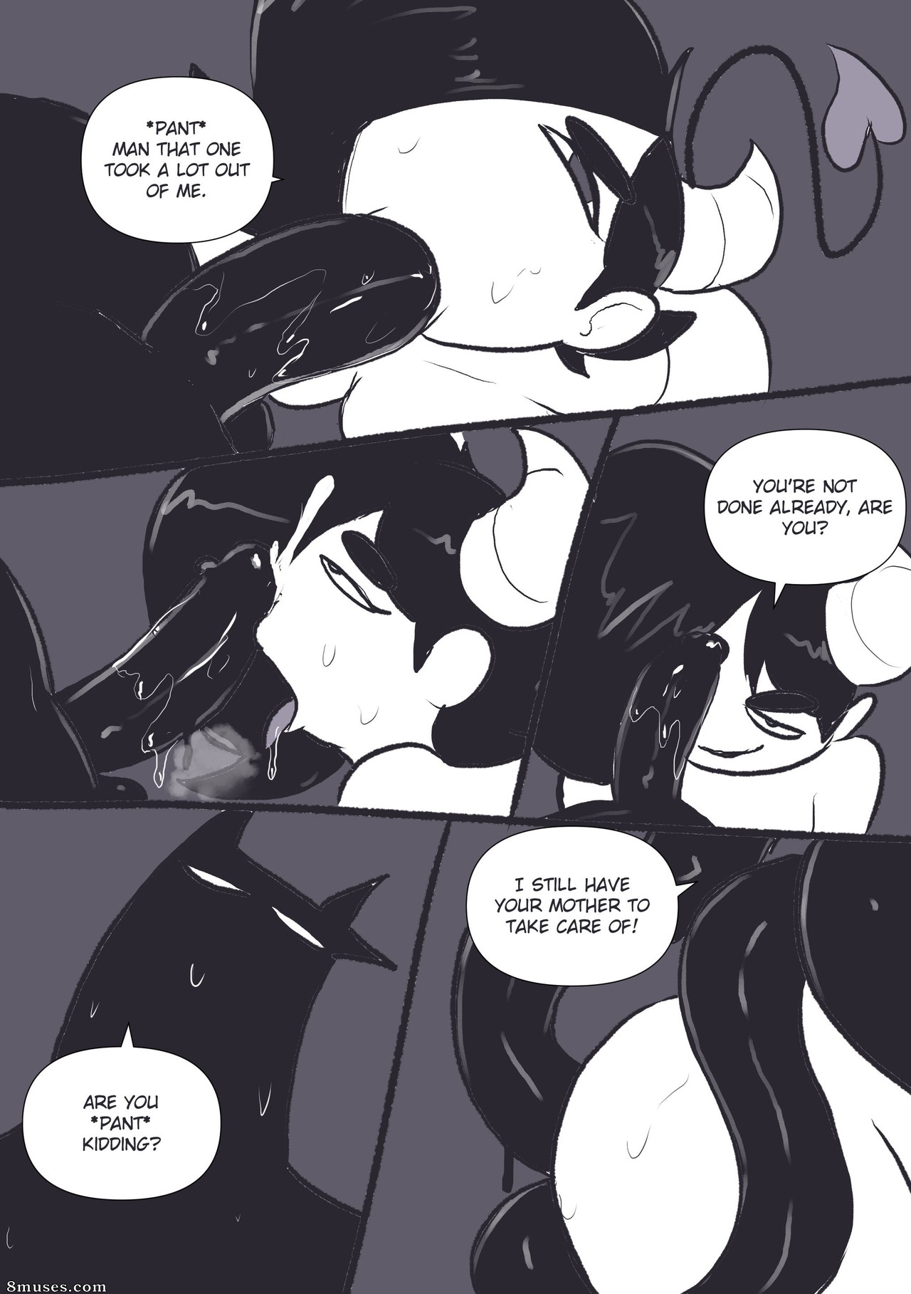 Peculiart Comics - Demônios elegantes - Quatro é uma companhia - Página 18