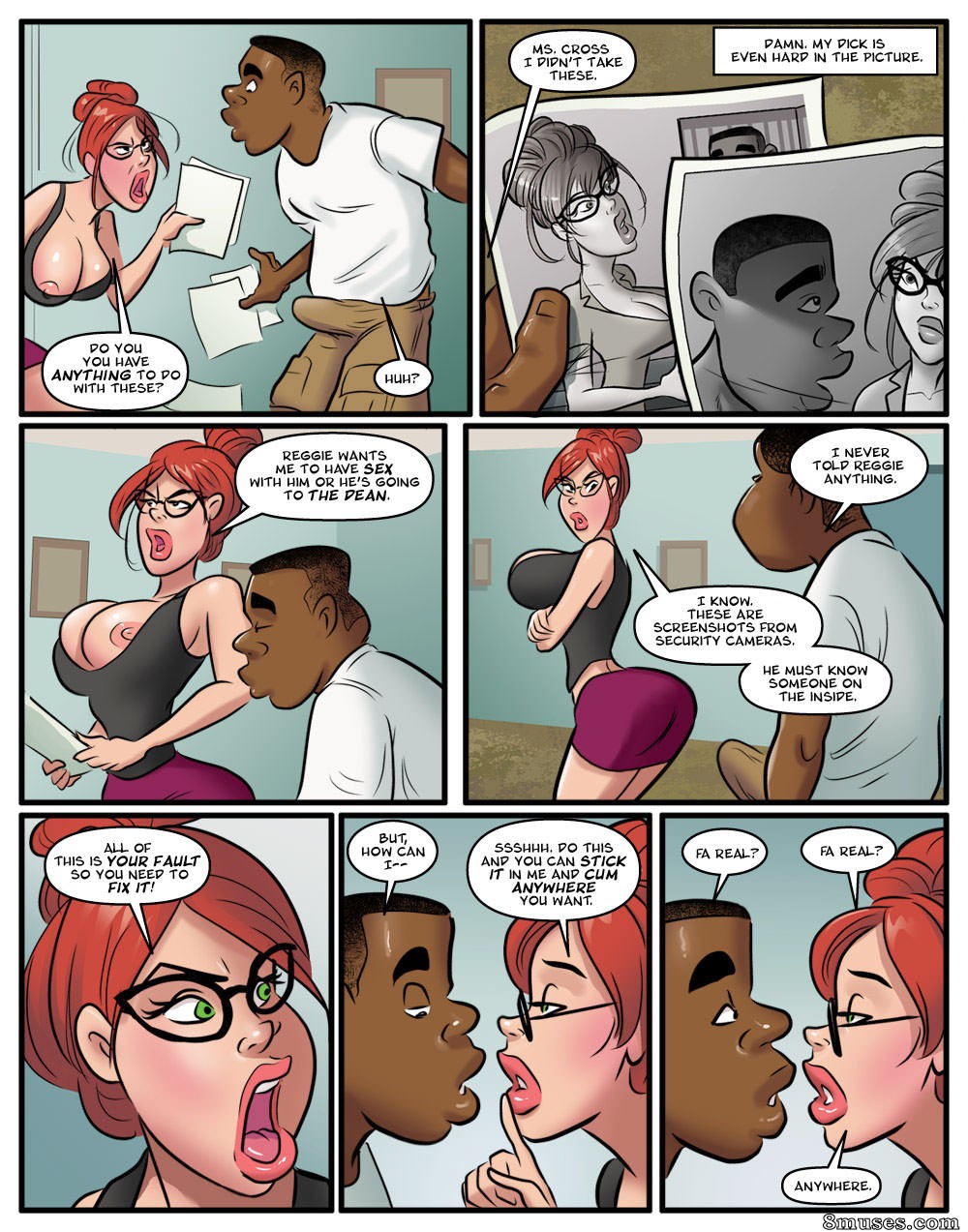 Hot For Ms Cross - Issue 2 - Page 21