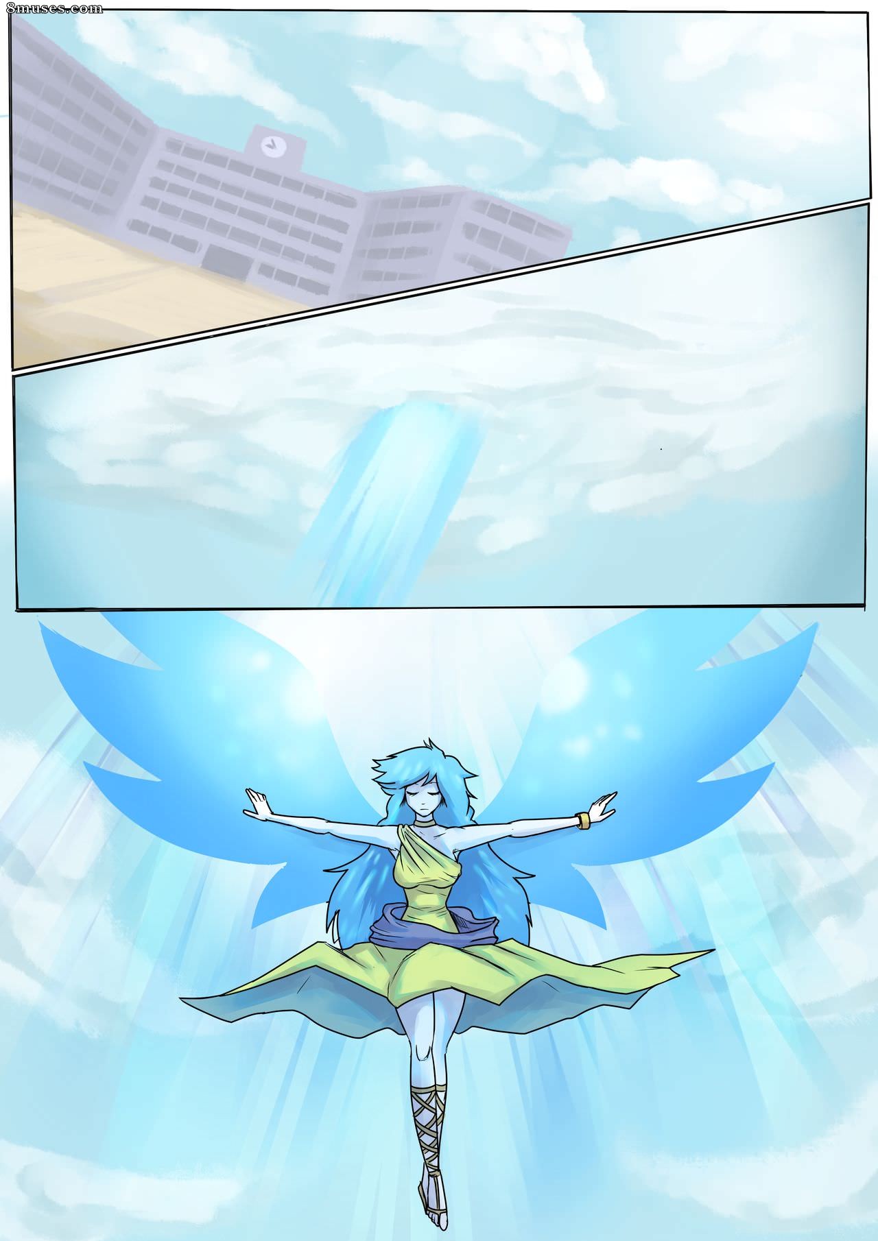 Lemonfont Comics - Conflito celestial - Página 1